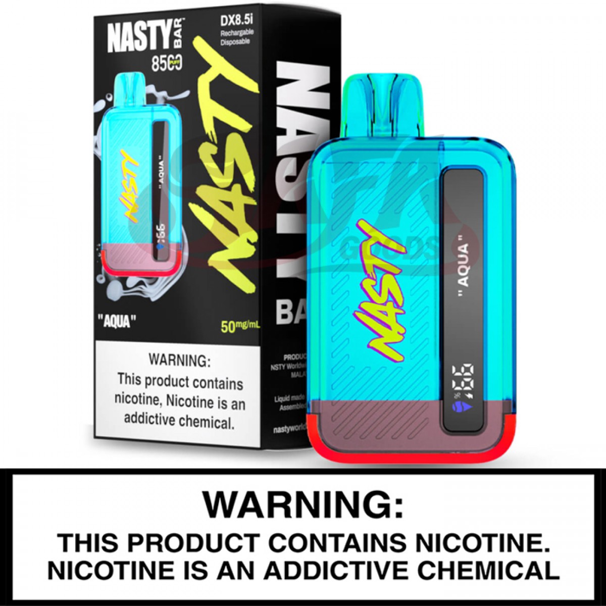 Nasty Bar DX8.5i - 8,500 Puff Disposable Vapes [10PC]